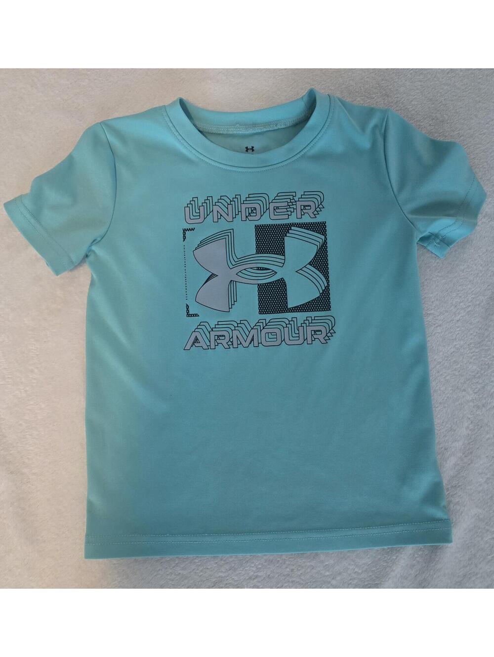 Under Armour Boys 4T Blue Short Sleeve T-Shirt